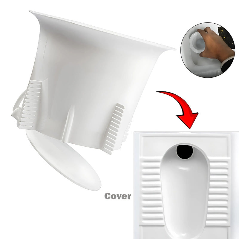 Toilet Hole Cover Cap - Rats Insects & Odor Blocker