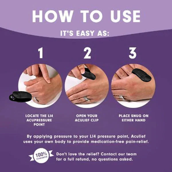 Acupressure Clip for Sugar Control