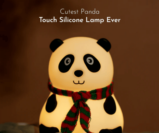 Cute Silicone Panda Lamp Night Light