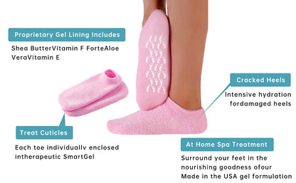Moisturizing Spa Gel Socks