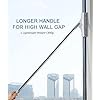 2 In 1 Floor Scrub Brush Wiper Rotating With Long Handle