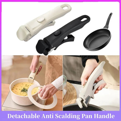 Universal Removable Handle for Hot Pots & Pans
