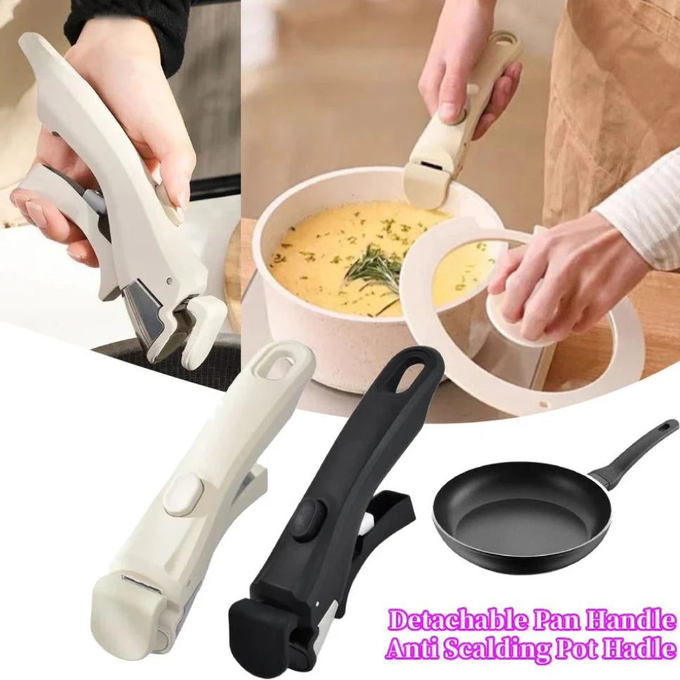 Universal Removable Handle for Hot Pots & Pans