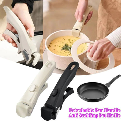 Universal Removable Handle for Hot Pots & Pans