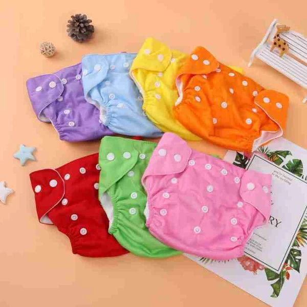 Washable Baby Cloth Diapers | Reusable & Adjustable Eco-Friendly Nappies