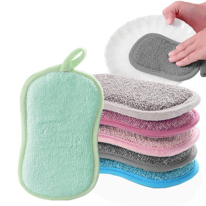 2 Sided Scrub Sponge Dishwasher (2pcs)