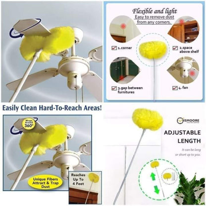 Microfiber Ceiling & Fan Cleaning Brush