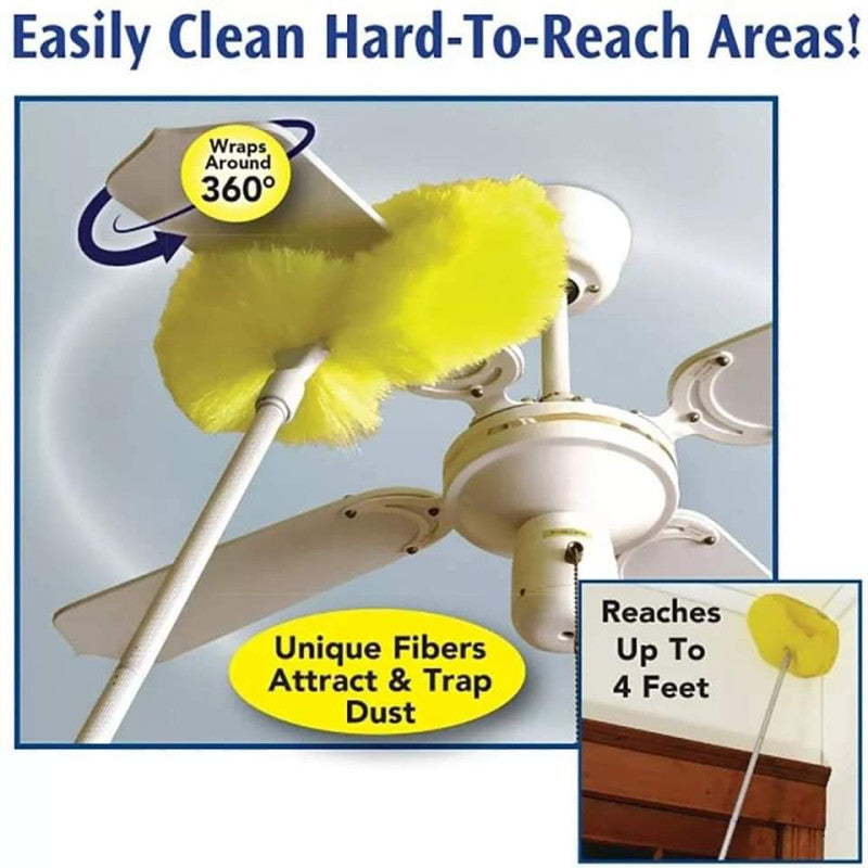 Microfiber Ceiling & Fan Cleaning Brush