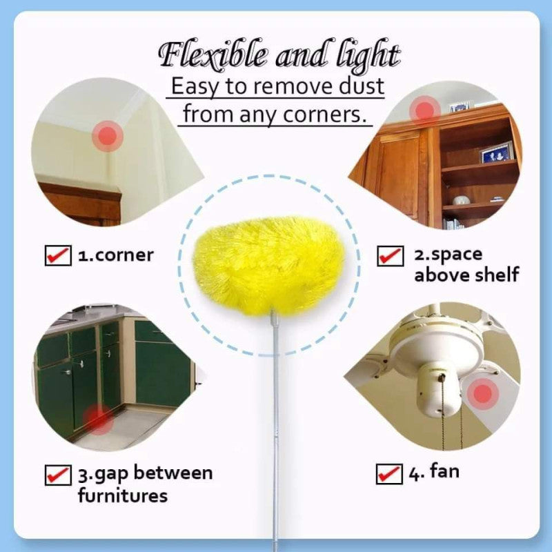 Microfiber Ceiling & Fan Cleaning Brush