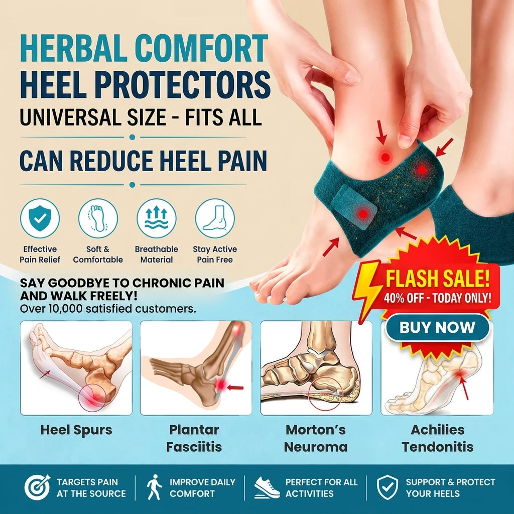 Herbal Comfort Heel Protectors – Universal Size