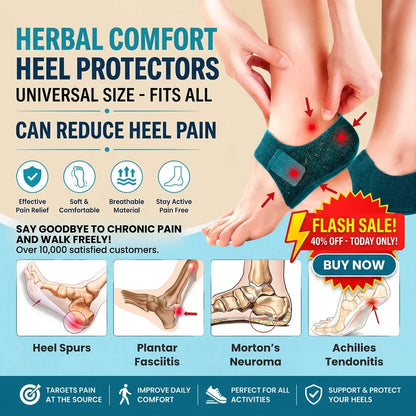 Herbal Comfort Heel Protectors – Universal Size