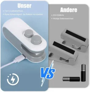 Portable Mini Sealing Machine – USB Rechargeable Food Bag Sealer