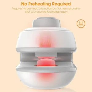 Portable Mini Sealing Machine – USB Rechargeable Food Bag Sealer