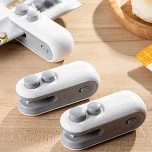 Portable Mini Sealing Machine – USB Rechargeable Food Bag Sealer