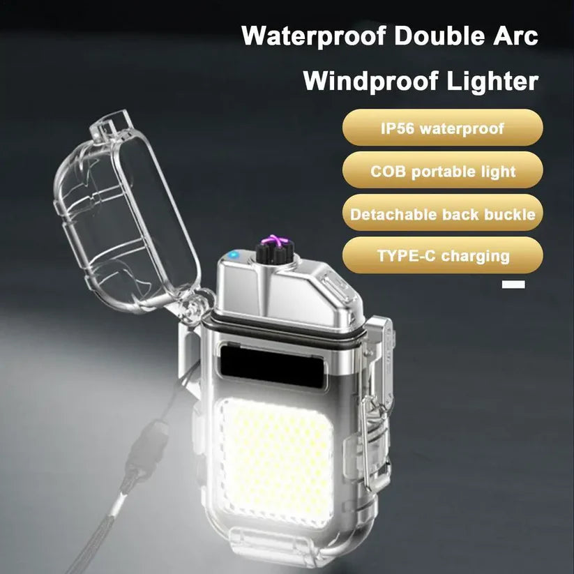 Rechargeable Waterproof Arc Lighter