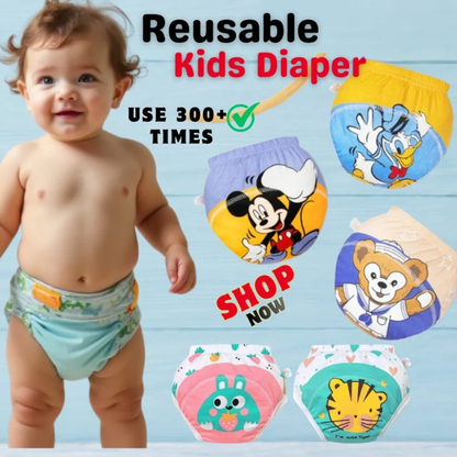 Kids Reusable Baby Diaper & Training Pants