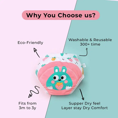 Kids Reusable Baby Diaper & Training Pants