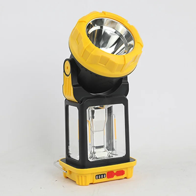 Multifunctional Solar Portable Rechargeable Led Searchlight