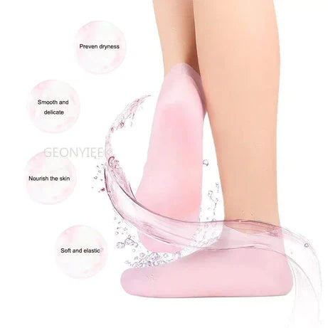 Silicone Moisturizing Socks - High Quality & Long Lasting