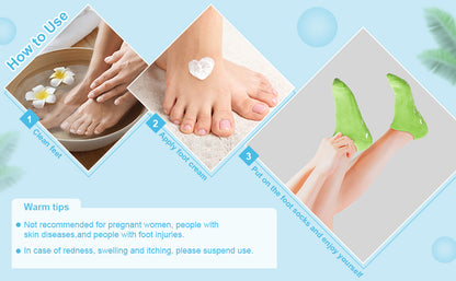 Moisturizing Spa Gel Socks