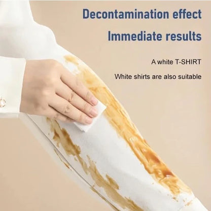 CLOTHES STAIN REMOVAL WET WIPES STAIN INDIVIDUALLY WRAPPED