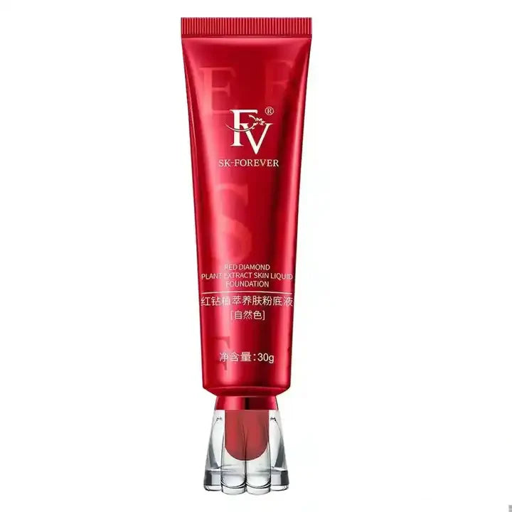 FV Liquid Foundation Oil Control Waterproof Hydrating Makeup Base Cream (Natural Shade For All)