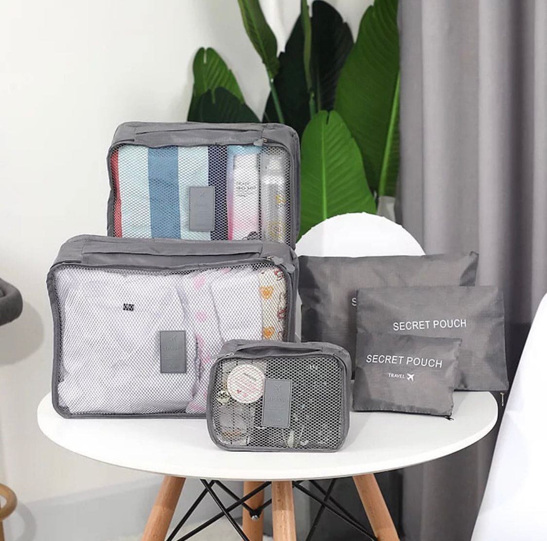 6 Pcs Travel Storage Bag + Tavel Shoe bag Organizer Deal