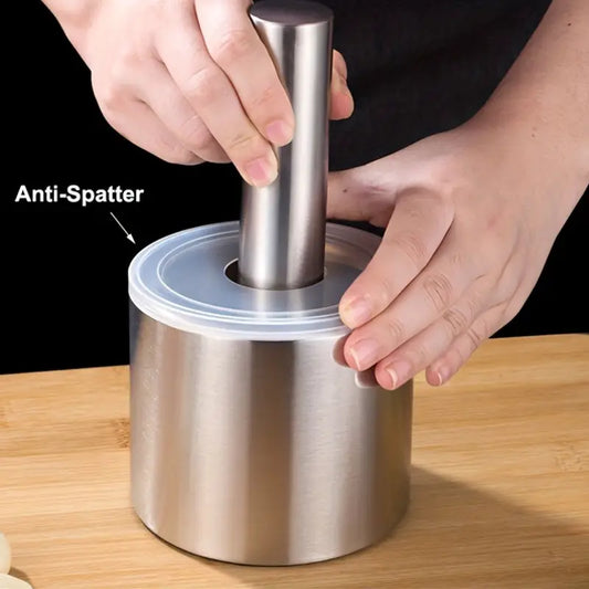 Generic Stainless Steel Mortar And Pastel (Hawan Dasta)