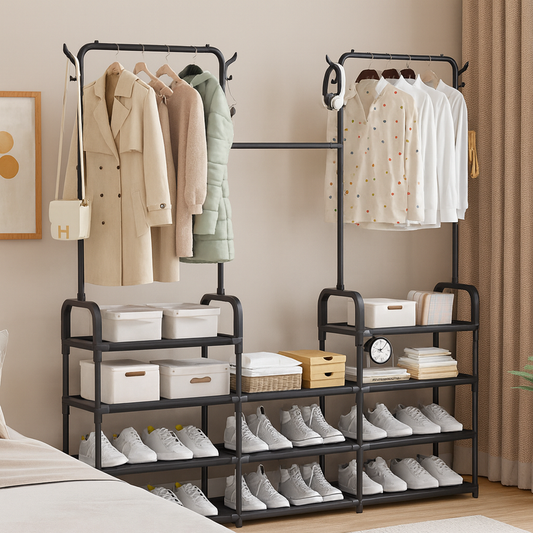 ELEGANT 3-TIER WARDROBE CLOSET ORGANIZER