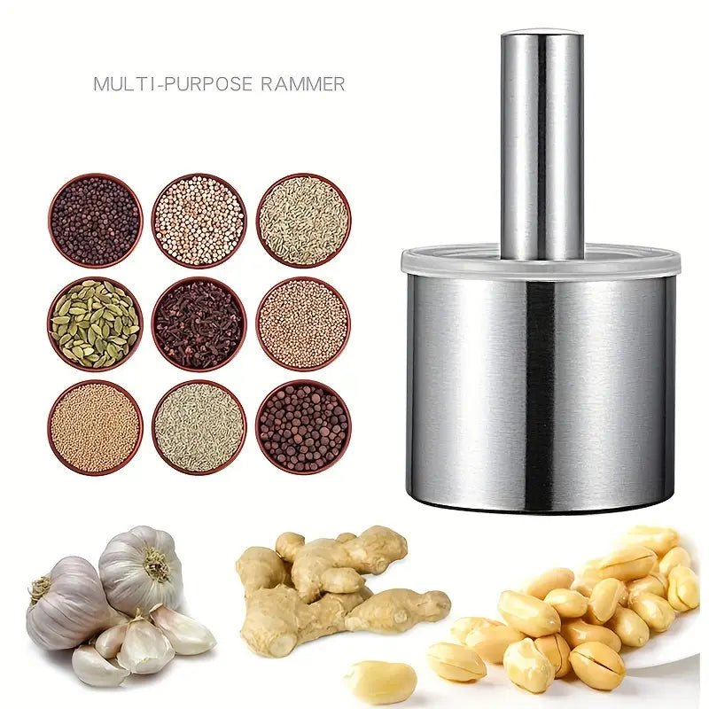 Generic Stainless Steel Mortar And Pastel (Hawan Dasta)